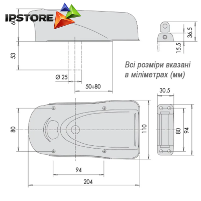 Замок Cisa 1.A731.00.0